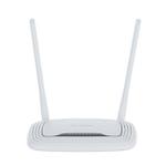 The TP-LINK TL-WR842N v3.x router with 300mbps WiFi, 4 100mbps ETH-ports and
                                                 0 USB-ports