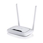 The TP-LINK TL-WR843N v2.x router with 300mbps WiFi, 4 100mbps ETH-ports and
                                                 0 USB-ports