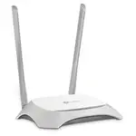 The TP-LINK TL-WR849N(BR) v5.0 router with 300mbps WiFi, 4 100mbps ETH-ports and
                                                 0 USB-ports