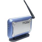 The TRENDnet TEW-410APBplus router with 54mbps WiFi, 1 100mbps ETH-ports and
                                                 0 USB-ports