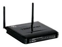Thumbnail for the TRENDnet TEW-635BRM V2.0R router with 300mbps WiFi, 4 100mbps ETH-ports and
                                         0 USB-ports