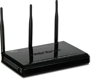 Thumbnail for the TRENDnet TEW-639GR V3.0R router with 300mbps WiFi, 4 N/A ETH-ports and
                                         0 USB-ports
