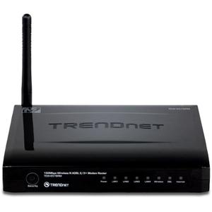Thumbnail for the TRENDnet TEW-657BRM router with 300mbps WiFi, 4 100mbps ETH-ports and
                                         0 USB-ports