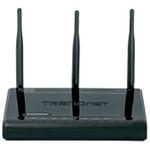 The TRENDnet TEW-672GR router with 300mbps WiFi, 4 N/A ETH-ports and
                                                 0 USB-ports