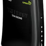 The TRENDnet TEW-680MB v1.0R router with 300mbps WiFi, 4 N/A ETH-ports and
                                                 0 USB-ports