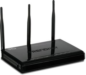 Thumbnail for the TRENDnet TEW-691GR router with 300mbps WiFi, 4 N/A ETH-ports and
                                         0 USB-ports