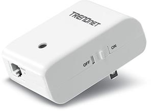 Thumbnail for the TRENDnet TEW-713RE router with 300mbps WiFi, 1 100mbps ETH-ports and
                                         0 USB-ports