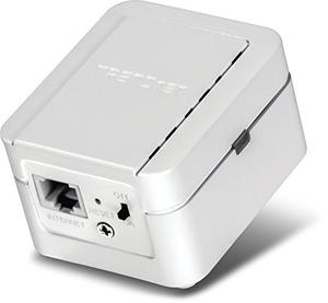 Thumbnail for the TRENDnet TEW-737HRE router with 300mbps WiFi, 1 100mbps ETH-ports and
                                         0 USB-ports