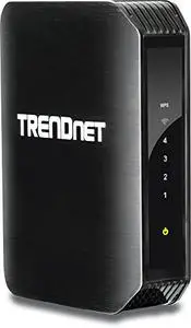 Thumbnail for the TRENDnet TEW-750DAP router with 300mbps WiFi, 4 100mbps ETH-ports and
                                         0 USB-ports