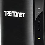 The TRENDnet TEW-750DAP router with 300mbps WiFi, 4 100mbps ETH-ports and
                                                 0 USB-ports