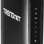 The TRENDnet TEW-811DRU router with Gigabit WiFi, 4 N/A ETH-ports and
                                                 0 USB-ports