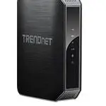 The TRENDnet TEW-813DRU V1.0R router with Gigabit WiFi, 4 N/A ETH-ports and
                                                 0 USB-ports
