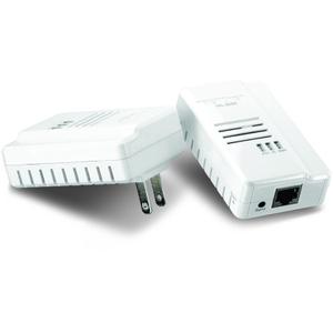 Thumbnail for the TRENDnet TPL-306E router with No WiFi, 1 100mbps ETH-ports and
                                         0 USB-ports