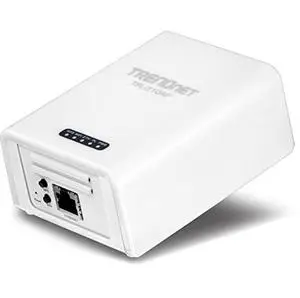 Thumbnail for the TRENDnet TPL-310AP router with 300mbps WiFi, 1 100mbps ETH-ports and
                                         0 USB-ports