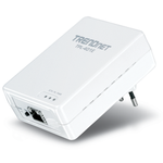 The TRENDnet TPL-401E router with No WiFi, 1 N/A ETH-ports and
                                                 0 USB-ports