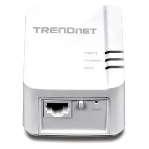 Thumbnail for the TRENDnet TPL-420E router with No WiFi, 1 N/A ETH-ports and
                                         0 USB-ports
