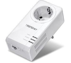 Thumbnail for the TRENDnet TPL-421E router with No WiFi, 1 N/A ETH-ports and
                                         0 USB-ports