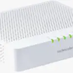 The Technicolor TC4400 router with No WiFi, 2 N/A ETH-ports and
                                                 0 USB-ports