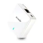 The Tenda A6 router with 300mbps WiFi,  100mbps ETH-ports and
                                                 0 USB-ports