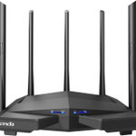 The Tenda AC11 V2 router with Gigabit WiFi, 3 N/A ETH-ports and
                                                 0 USB-ports