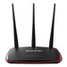 The Tenda AP5 v2 router has 300mbps WiFi, 2 100mbps ETH-ports and 0 USB-ports. 