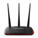 The Tenda AP5 router has 300mbps WiFi, 2 100mbps ETH-ports and 0 USB-ports. 