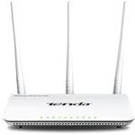 The Tenda F303 router with 300mbps WiFi, 4 100mbps ETH-ports and
                                                 0 USB-ports