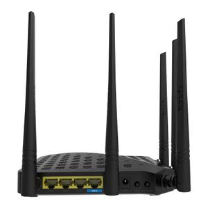 Thumbnail for the Tenda FH1202 router with Gigabit WiFi, 3 100mbps ETH-ports and
                                         0 USB-ports