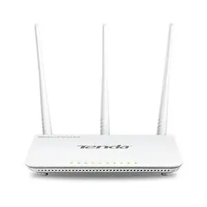 Thumbnail for the Tenda FH303 v2 router with 300mbps WiFi, 3 100mbps ETH-ports and
                                         0 USB-ports