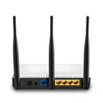 The Tenda N300 v6 router with 300mbps WiFi, 3 100mbps ETH-ports and
                                                 0 USB-ports