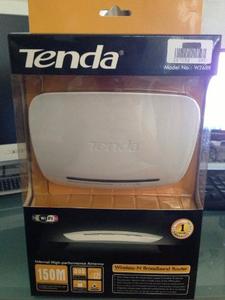 Thumbnail for the Tenda W268R (later) router with 300mbps WiFi, 4 100mbps ETH-ports and
                                         0 USB-ports