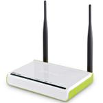 The Tenda W307R v3 router with 300mbps WiFi, 4 100mbps ETH-ports and
                                                 0 USB-ports