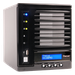 The Thecus N4100PRO router has No WiFi, 1 Gigabit ETH-ports and 0 USB-ports. 