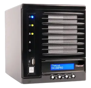 Thumbnail for the Thecus N4100PRO router with No WiFi, 1 Gigabit ETH-ports and
                                         0 USB-ports