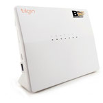 The Tilgin HG2381 router with Gigabit WiFi, 4 N/A ETH-ports and
                                                 0 USB-ports