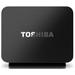 The Toshiba Canvio Home Backup & Share 3TB router has No WiFi, 1 Gigabit ETH-ports and 0 USB-ports. 