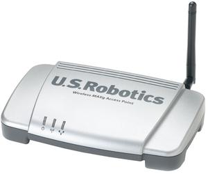 Thumbnail for the USRobotics USR5451 router with 54mbps WiFi, 1 100mbps ETH-ports and
                                         0 USB-ports