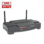 The USRobotics USR8054 router with 54mbps WiFi, 4 100mbps ETH-ports and
                                                 0 USB-ports