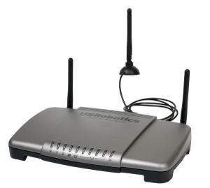Thumbnail for the USRobotics USR9113 router with 300mbps WiFi, 4 100mbps ETH-ports and
                                         0 USB-ports