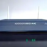 The Ubee DDW3611 router with 300mbps WiFi, 4 N/A ETH-ports and
                                                 0 USB-ports