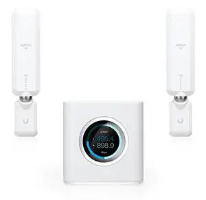Thumbnail for the Ubiquiti Networks AmpliFi HD MeshPoint (AFi-P-HD) router with Gigabit WiFi,  N/A ETH-ports and
                                         0 USB-ports