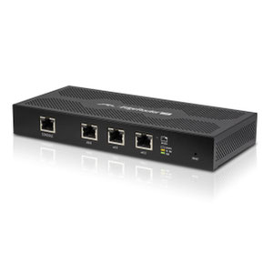 Thumbnail for the Ubiquiti Networks EdgeRouter Lite (ERLite-3) router with No WiFi, 2 N/A ETH-ports and
                                         0 USB-ports