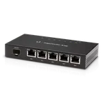 The Ubiquiti Networks EdgeRouter X (ER-X) router with No WiFi, 4 N/A ETH-ports and
                                                 0 USB-ports