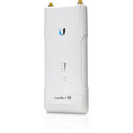 The Ubiquiti Networks Rocket M5 Titanium (RM5-Ti) router with 11mbps WiFi, 1 100mbps ETH-ports and
                                                 0 USB-ports