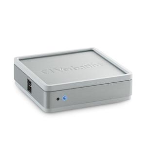 Thumbnail for the Verbatim MediaShare Mini router with No WiFi, 1 Gigabit ETH-ports and
                                         0 USB-ports