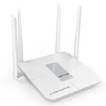 The WISE TIGER WT-RT8501 v1.0 router with Gigabit WiFi, 4 100mbps ETH-ports and
                                                 0 USB-ports