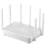 The Xiaomi Mi Router AC2350 router with Gigabit WiFi, 3 N/A ETH-ports and
                                                 0 USB-ports