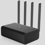 The Xiaomi MiWiFi Pro router with Gigabit WiFi, 3 N/A ETH-ports and
                                                 0 USB-ports