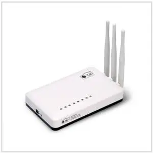 Thumbnail for the ZIO 3300N router with 300mbps WiFi, 4 100mbps ETH-ports and
                                         0 USB-ports