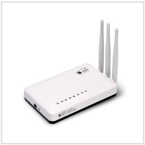 Thumbnail for the ZIO 3300N router with 300mbps WiFi, 4 100mbps ETH-ports and
                                         0 USB-ports